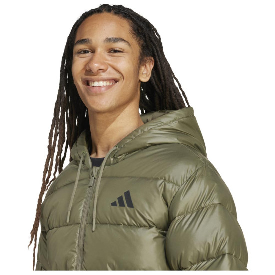 Adidas Ανδρικό μπουφάν Essentials Climawarm Synthetic Down Puffer Hooded Jacket